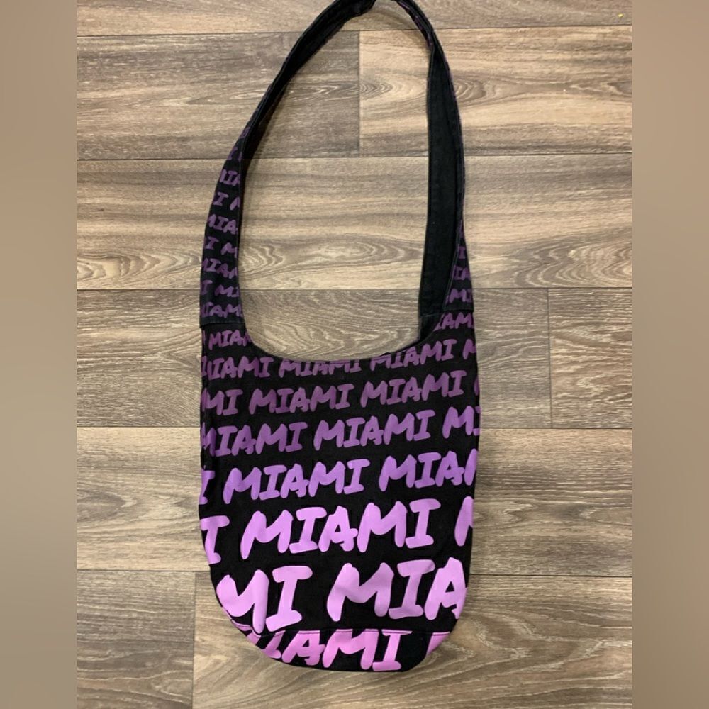 MIAMI Purple Arkash Beach Shoulder/ Crossbody Bag